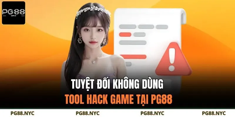Tuyệt đối không dùng tool hack game tại PG88
